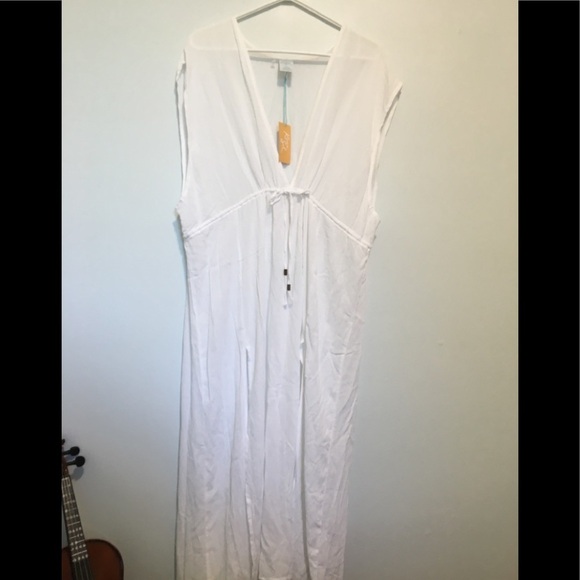 Tie-front Midi Cover Up Dress - Kona Sol™ : Target c2. - Picture 14 of 16